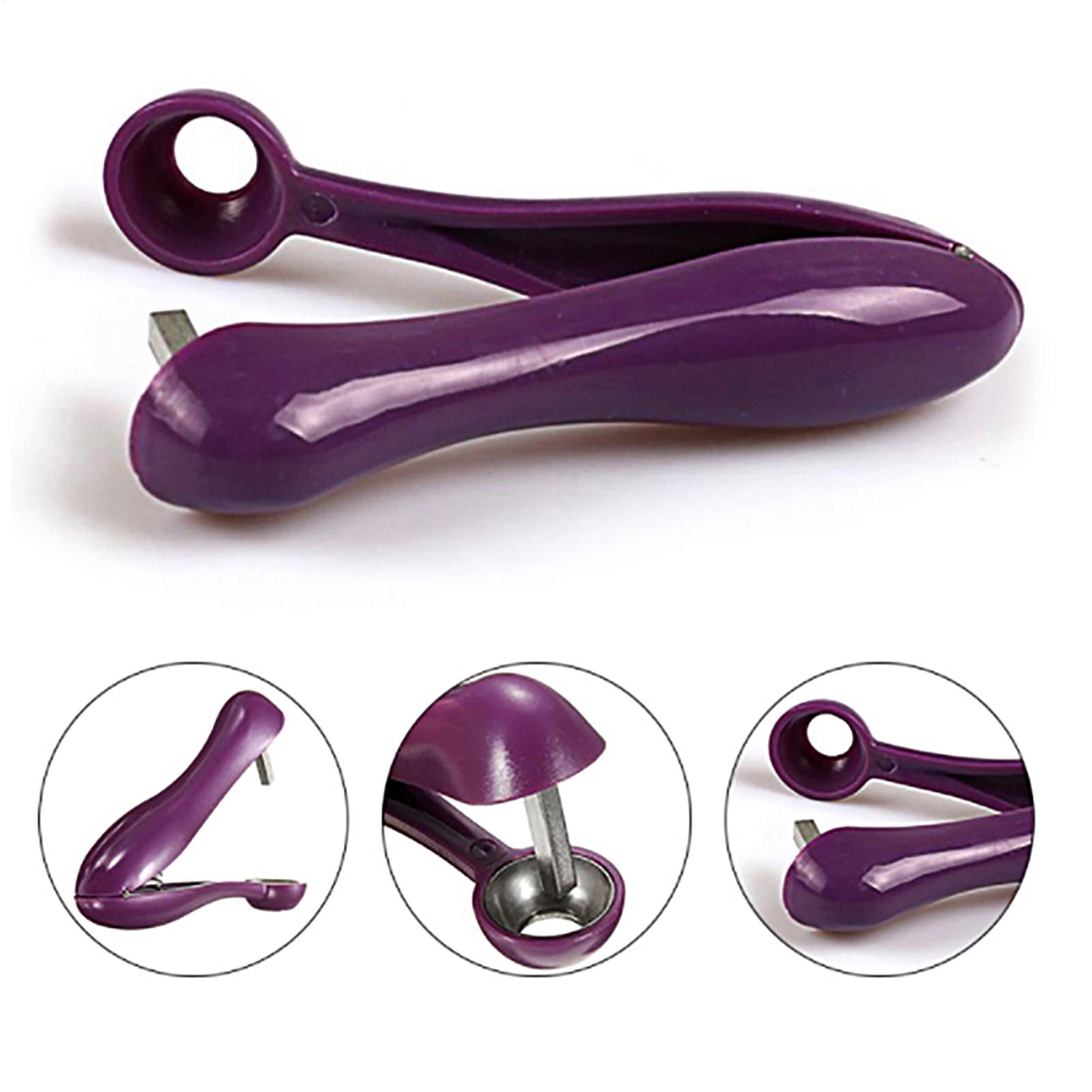 Kitchen Gadgets Tools - เครื่องมือแยกเมล็ดเชอร์รี่แบบพกพา อุปกรณ์แยกเมล็ดมะกอก เครื่องมือแยกเมล็ดผลไม้และผัก อุปกรณ์ครัวสำหรับแยกเมล็ดเชอร์รี่