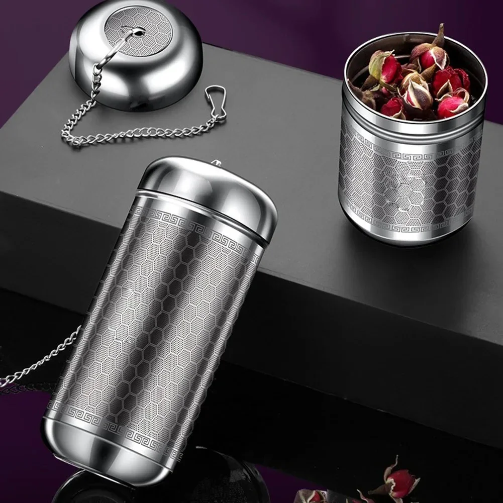 Kitchen Gadgets Everyone Needs - ที่กรองชาสแตนเลส 304 ตัวกรองชา ตัวกรองเครื่องเทศ ลูกกรองชา ตัวกรองสมุนไพร