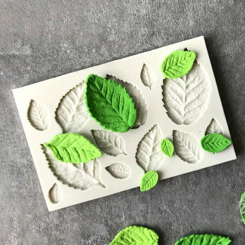Kitchen Gadgets Everyone Needs - แม่พิมพ์หล่อจี้รูปทรง1Pieces3DLeaf แม่พิมพ์อบขนมคนรักช็อคโกแลตเครื่องมือตกแต่งทำเองเครื่องมืออบของใช้ในครัว