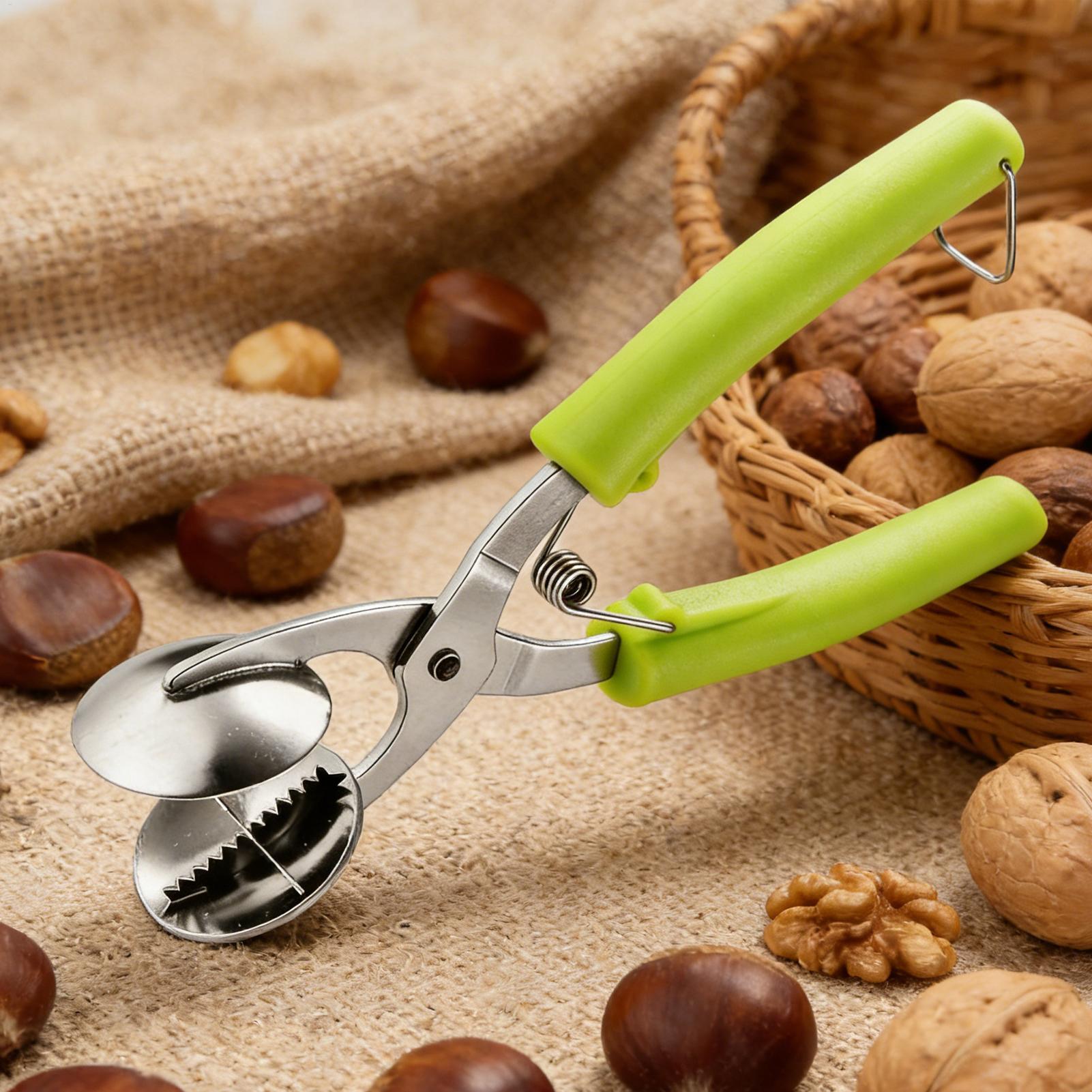Kitchen Gadgets Everyone Needs - เครื่องมือแกะเปลือกเกาลัดสแตนเลส อุปกรณ์ครัวสำหรับเกาลัด เครื่องตัดเกาลัด ที่เปิดเกาลัด อุปกรณ์แกะเปลือกเกาลัด