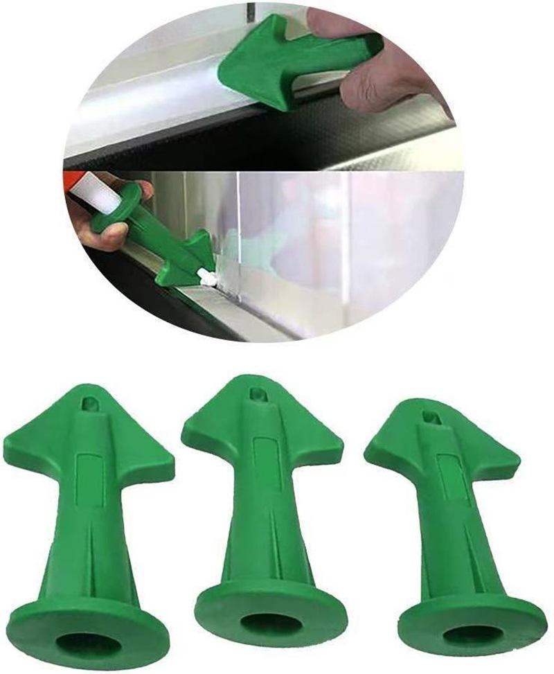 Silicone Spatula Set - ชุดอุปกรณ์ยาแนวซิลิโคน 3 ชิ้น พร้อมที่ปาดยาแนว สำหรับทำความสะอาดพื้น กระเบื้อง