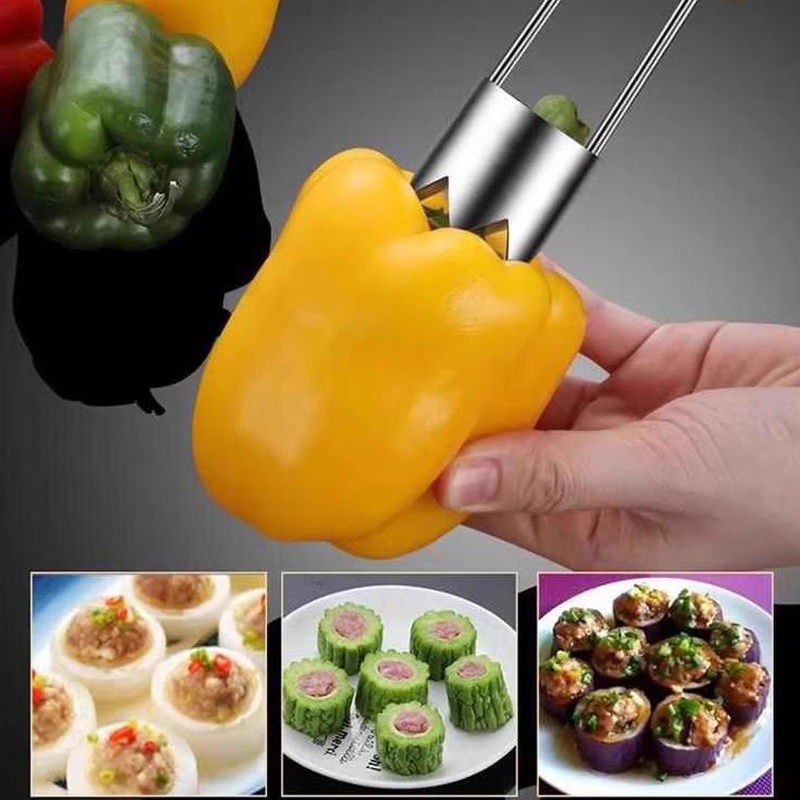 ผลไม้สแตนเลส Core Remover Appl - Kitchen Gadgets Tools บทวิจารณ์และราคา