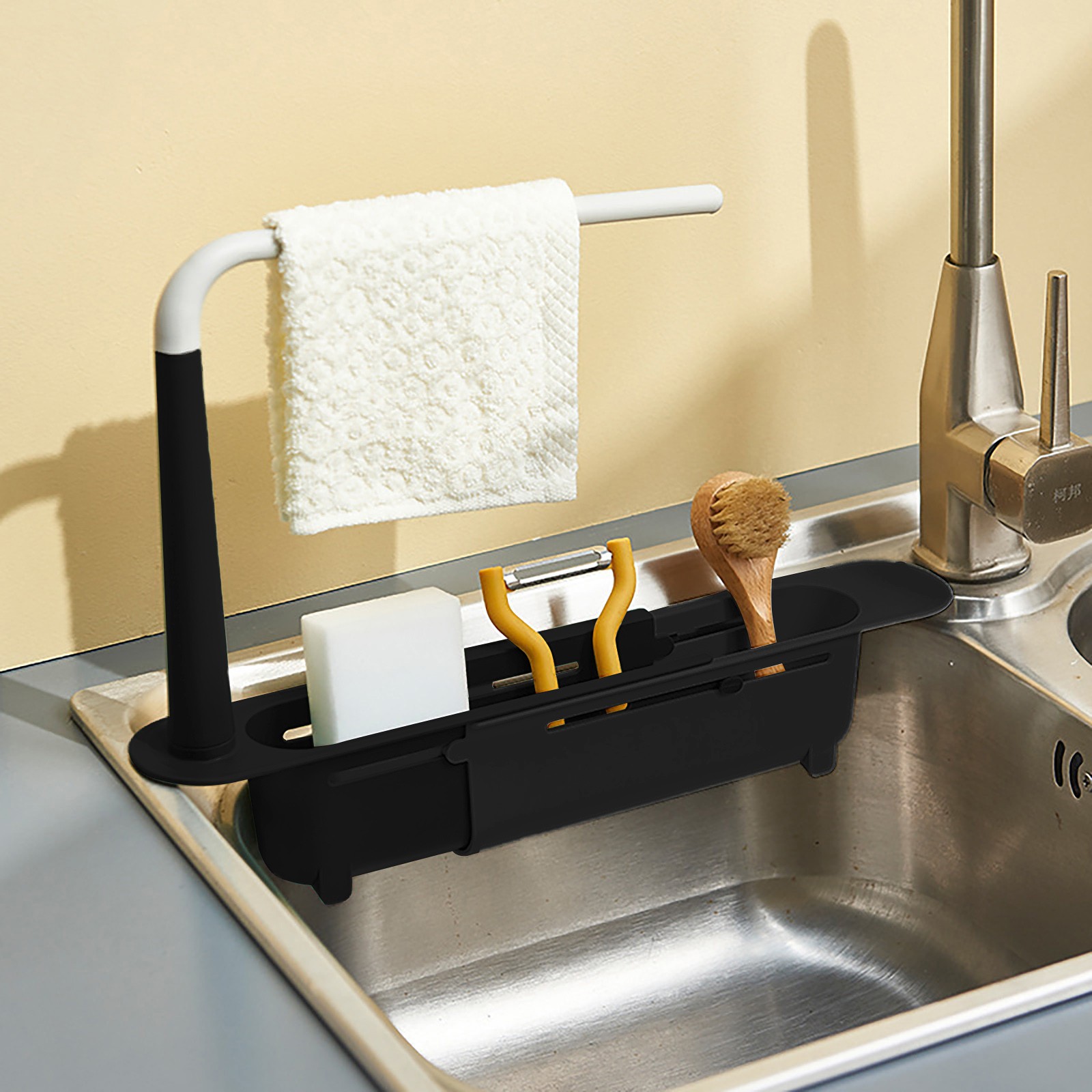 Elescopic ชั้นวางชั้นที่คว่ำชั - Kitchen Gadgets Everyone Needs บทวิจารณ์และราคา