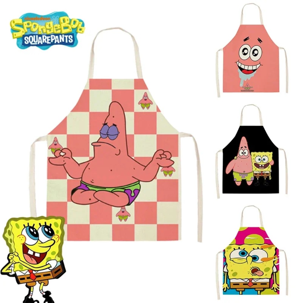ผ้ากันเปื้อนลายสปองจ์บ็อบ แพทร - Kitchen Gadgets Products บทวิจารณ์และราคา