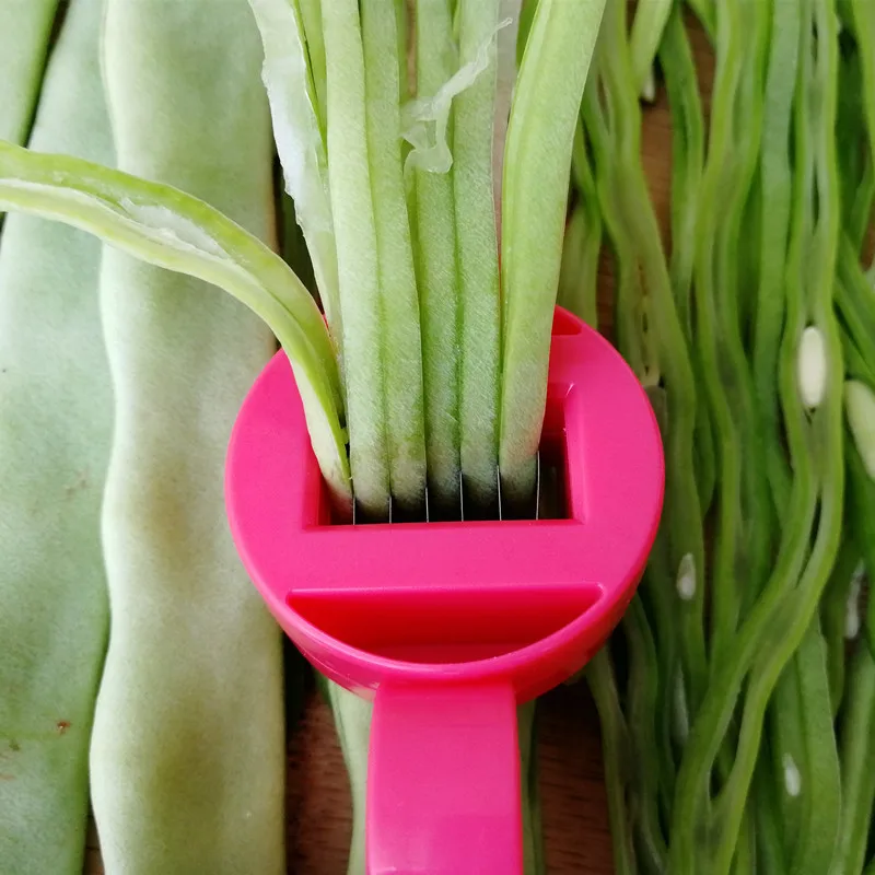 Bean slicer เครื่องตัดถั่วเขีย - Kitchen Gadgets Green บทวิจารณ์และราคา
