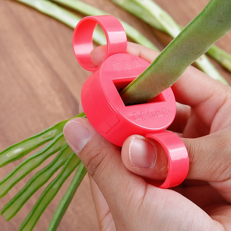 Bean slicer เครื่องตัดถั่วเขีย - Kitchen Gadgets Green บทวิจารณ์และราคา