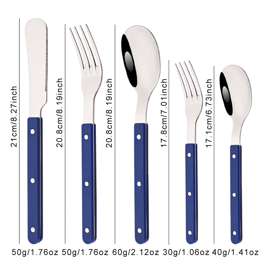 ชุดช้อนส้อม 20 ชิ้น ด้ามจับอะค - Kitchen Gadgets Green บทวิจารณ์และราคา