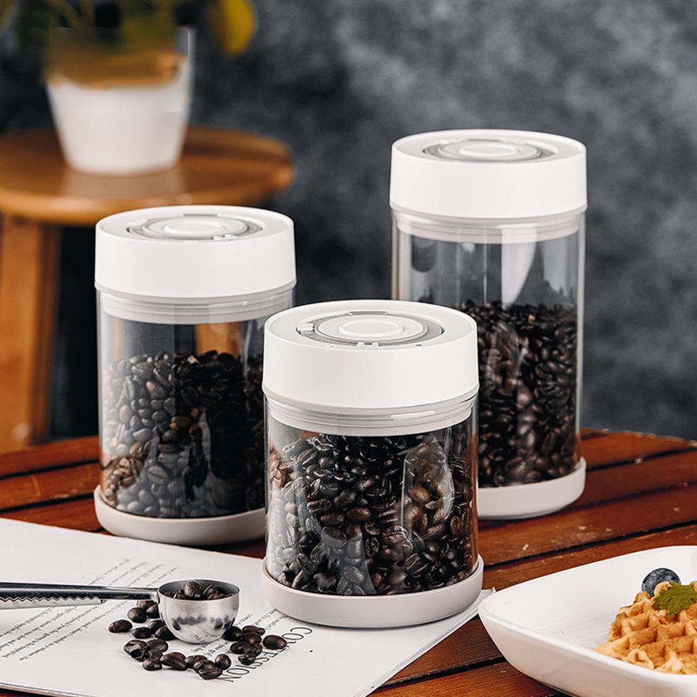 โถแก้วเก็บเมล็ดกาแฟแบบกันความช - Kitchen Gadgets Organizer บทวิจารณ์และราคา