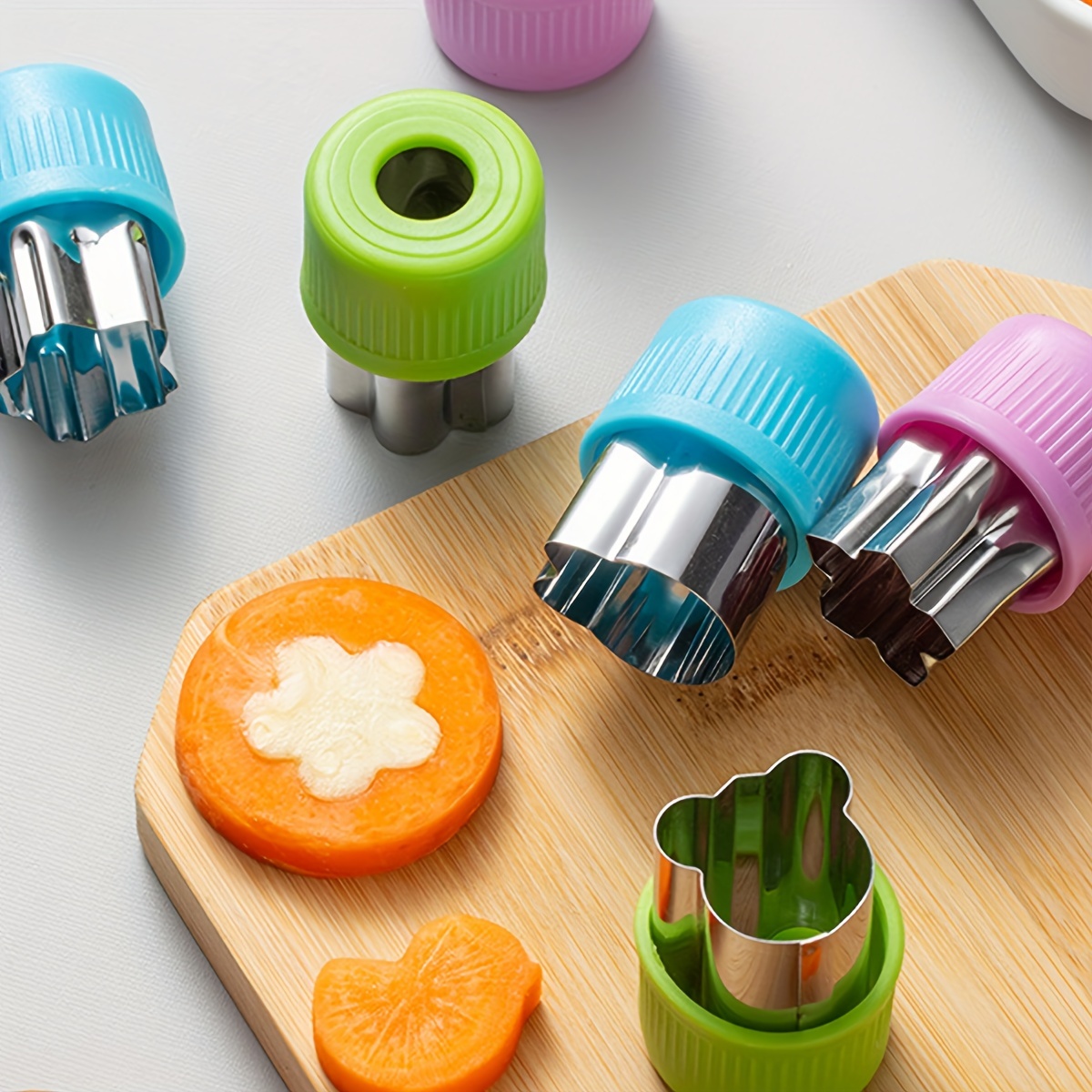 เครื่องตัดผักรูปดาวหัวใจ ด้ามจ - Kitchen Gadgets Vegetable Cutter บทวิจารณ์และราคา