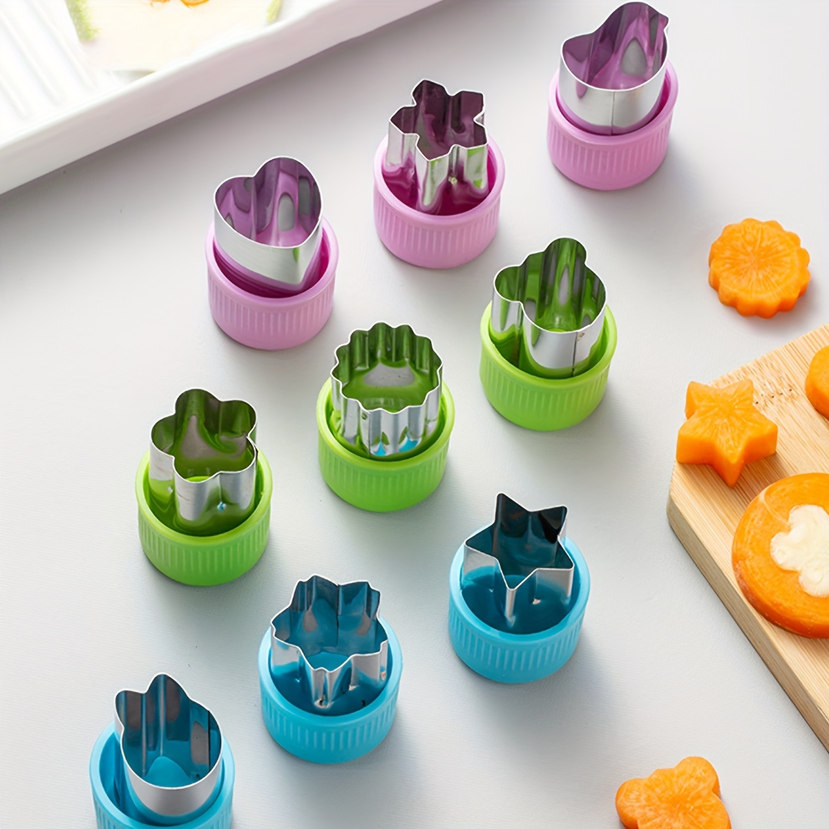 เครื่องตัดผักรูปดาวหัวใจ ด้ามจ - Kitchen Gadgets Vegetable Cutter บทวิจารณ์และราคา