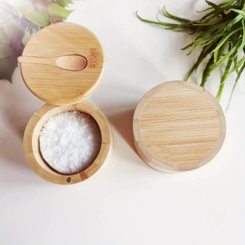 ชุดกระปุกใส่เครื่องปรุงรสไม้ไผ - Kitchen Gadgets Organizer บทวิจารณ์และราคา