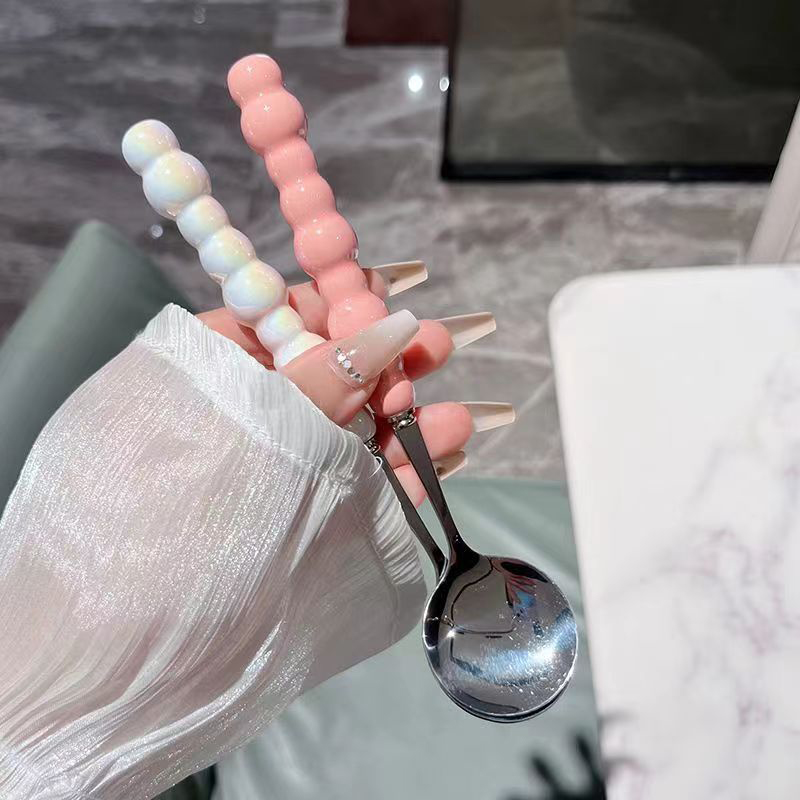 ช้อนคนทำจากสเตนเลสช้อนมีด้ามมุ - Kitchen Gadgets Everyone Needs บทวิจารณ์และราคา