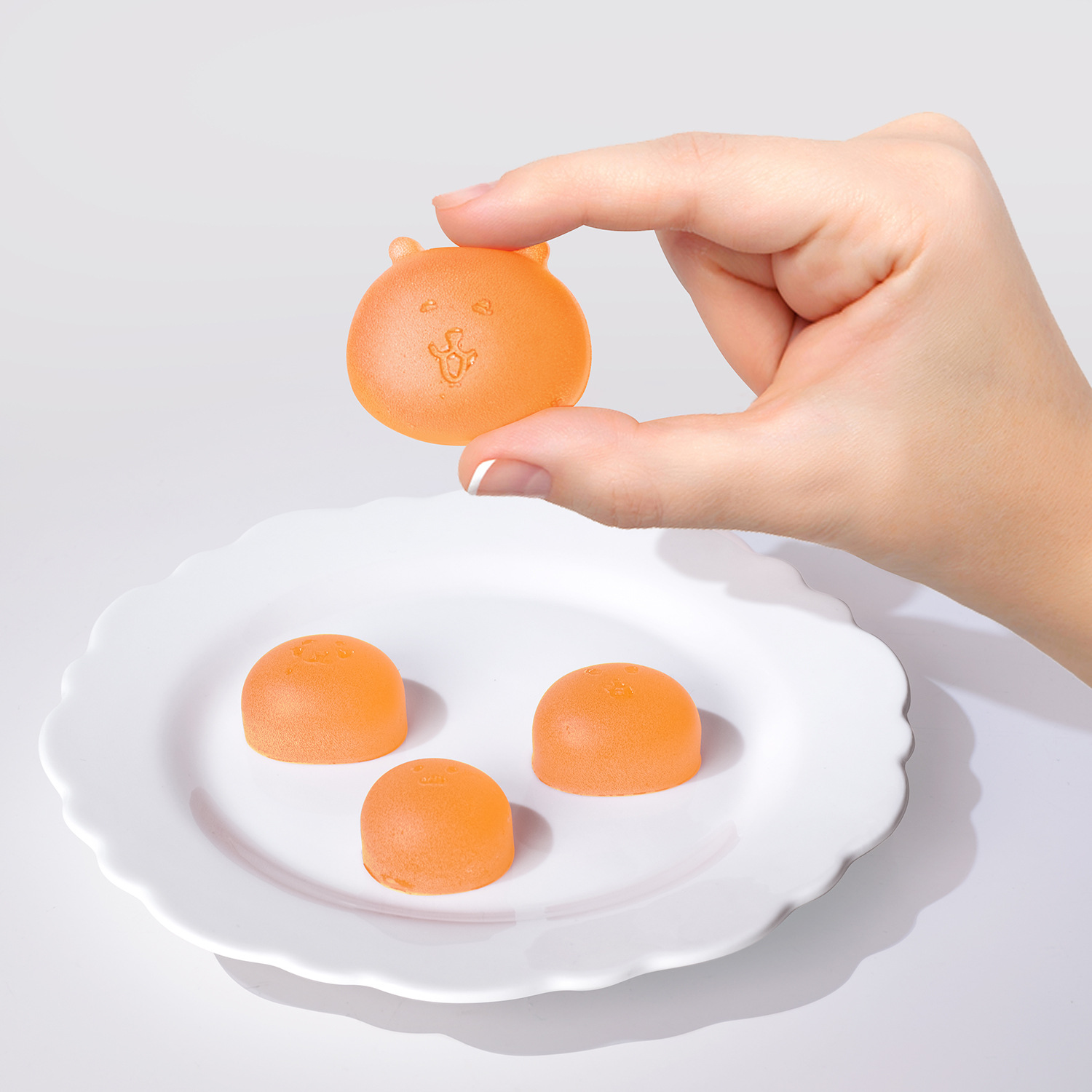 ถาดทำน้ำแข็งซิลิโคนรูปหมีน่ารั - Kitchen Gadgets Organizer บทวิจารณ์และราคา