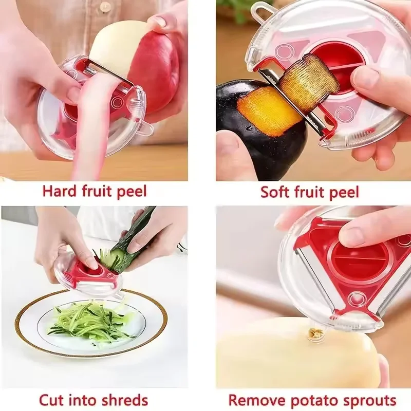 ชุดเครื่องมือปอกผัก 3 ชิ้น พร้ - Kitchen Gadgets Vegetable Cutter บทวิจารณ์และราคา