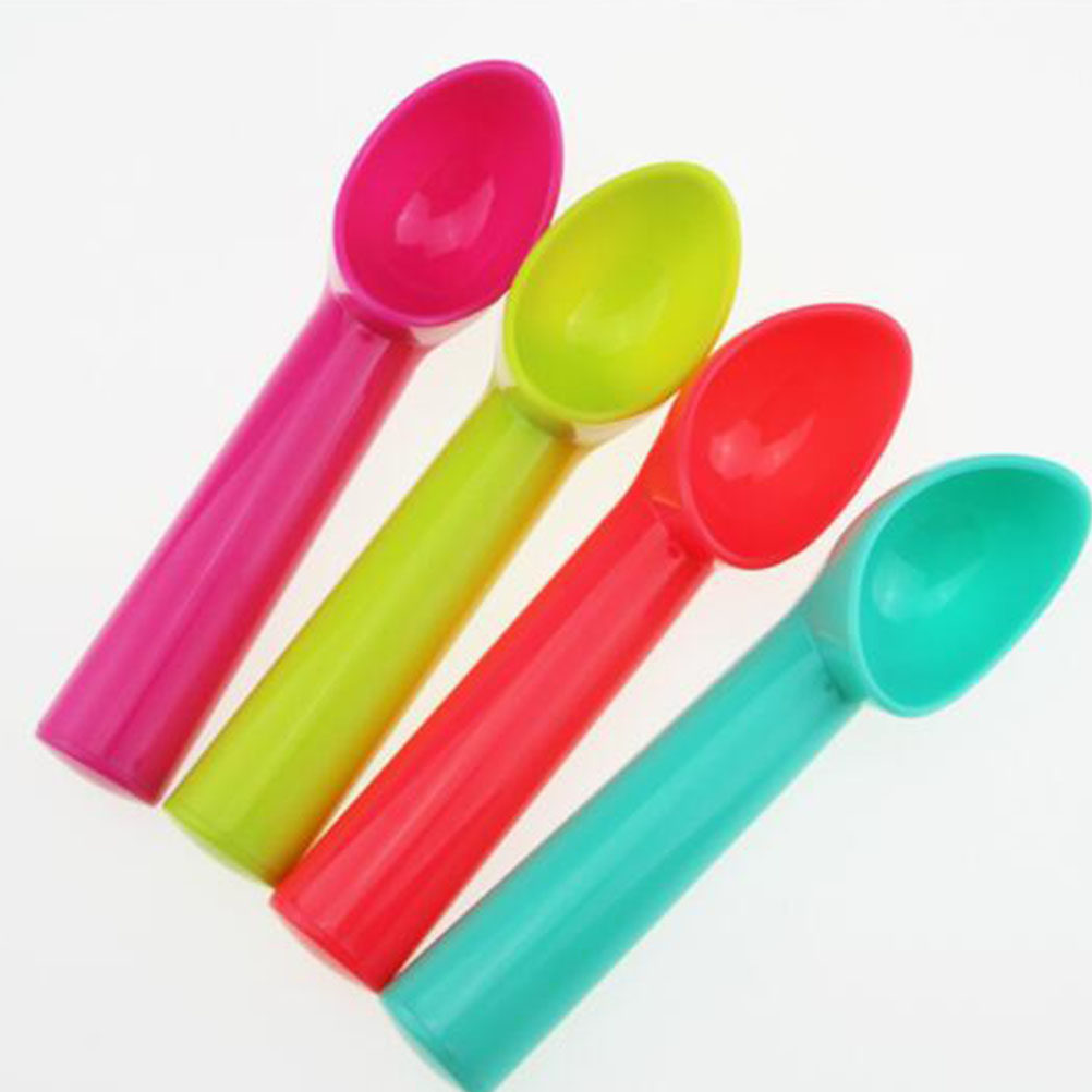 ช้อนตักไอศกรีม 4 ชิ้น ช้อนพลาส - Kitchen Gadgets & Toys บทวิจารณ์และราคา