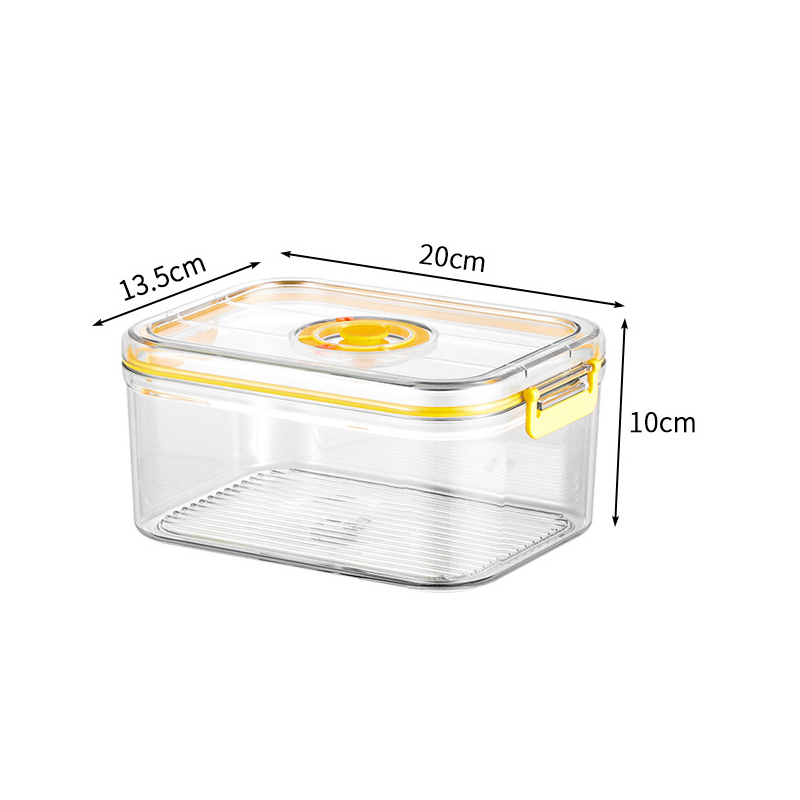 สูญญากาศสดกล่องตู้เย็นกระป๋องป - Kitchen Gadgets Organizer บทวิจารณ์และราคา