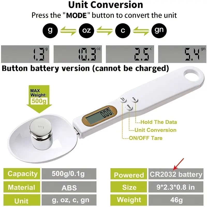 MINI ช้อน Scale เครื่องชั่งดิจ - Kitchen Gadgets Cool บทวิจารณ์และราคา