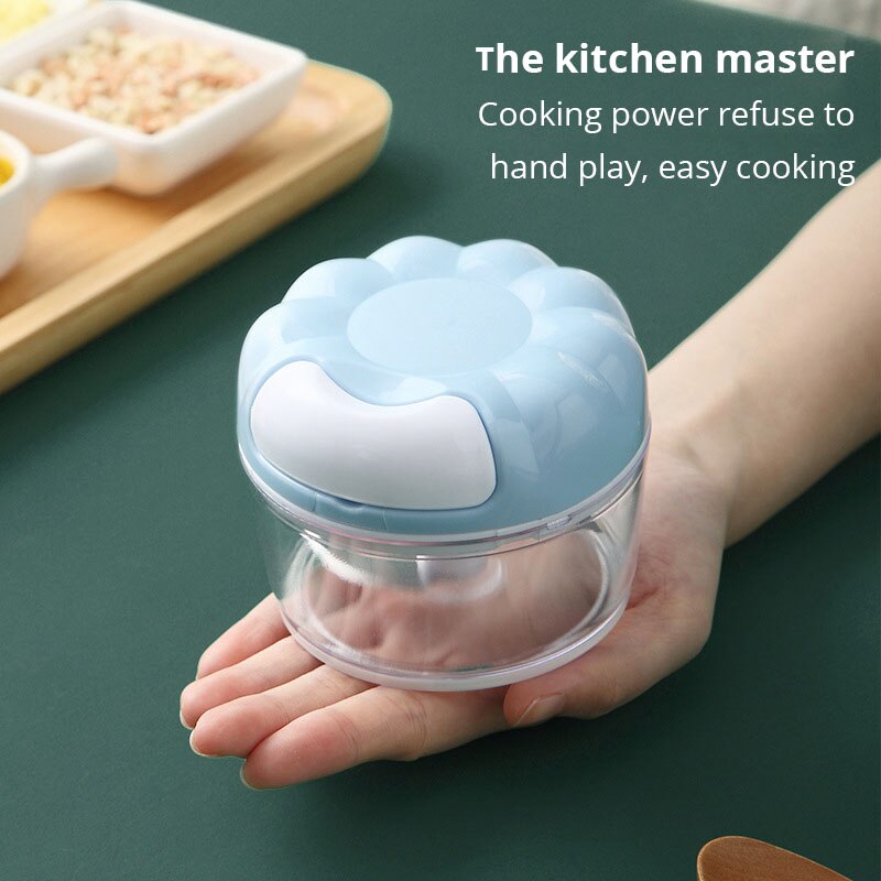 เครื่องบดกระเทียมแบบมือหมุน สี - Kitchen Gadgets Blender บทวิจารณ์และราคา