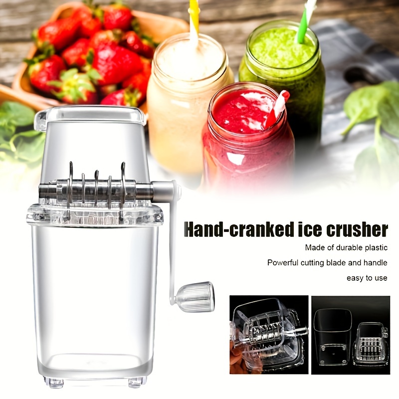 เครื่องบดน้ำแข็งขนาดเล็กแบบมือ - Kitchen Gadgets Blender บทวิจารณ์และราคา