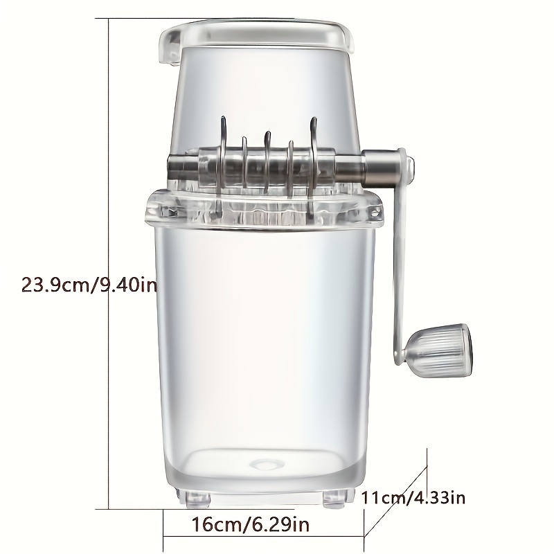 เครื่องบดน้ำแข็งขนาดเล็กแบบมือ - Kitchen Gadgets Blender บทวิจารณ์และราคา