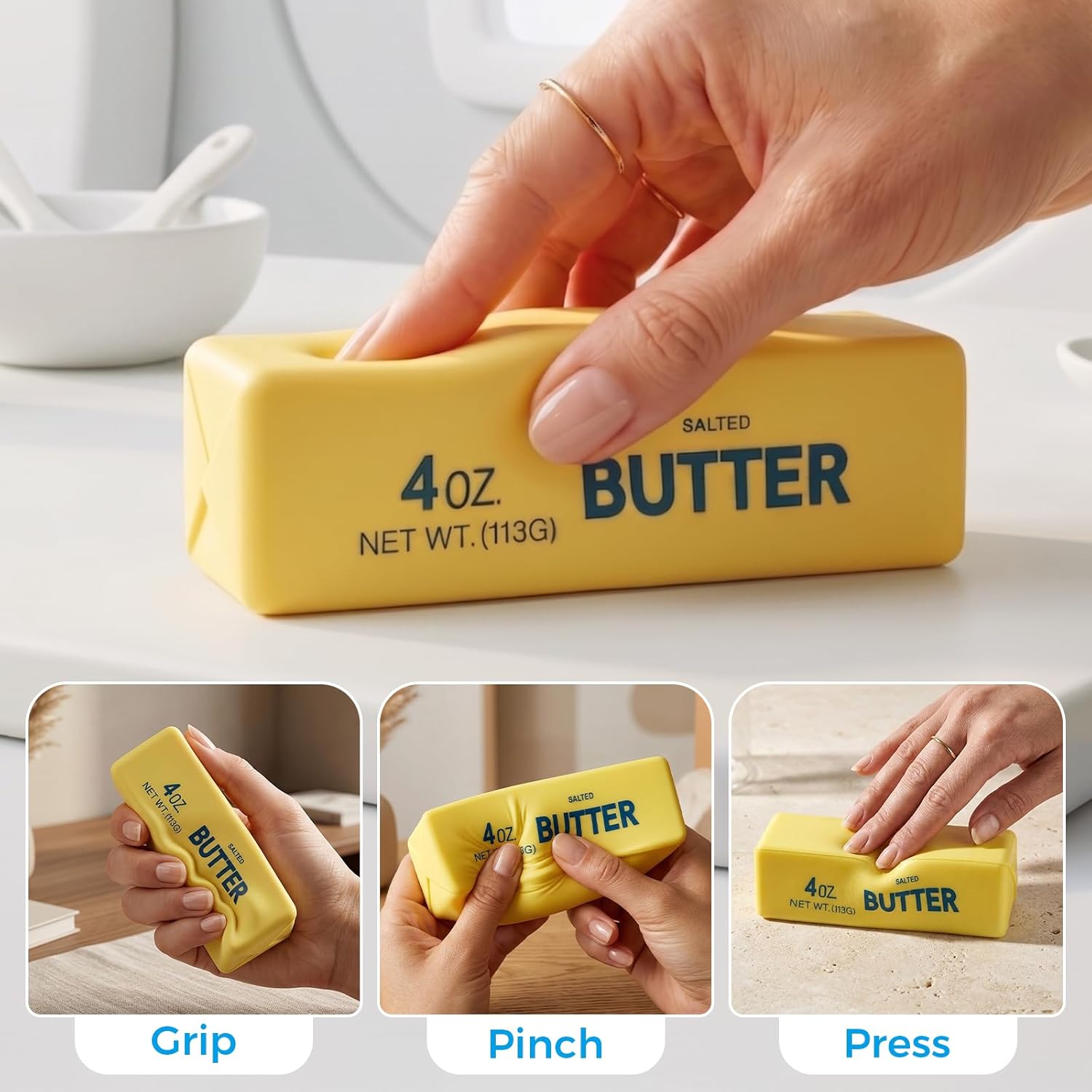 แท่งบัตเตอร์ซิลิโคนนุ่มแบบใหม่ - Kitchen Gadgets Products บทวิจารณ์และราคา