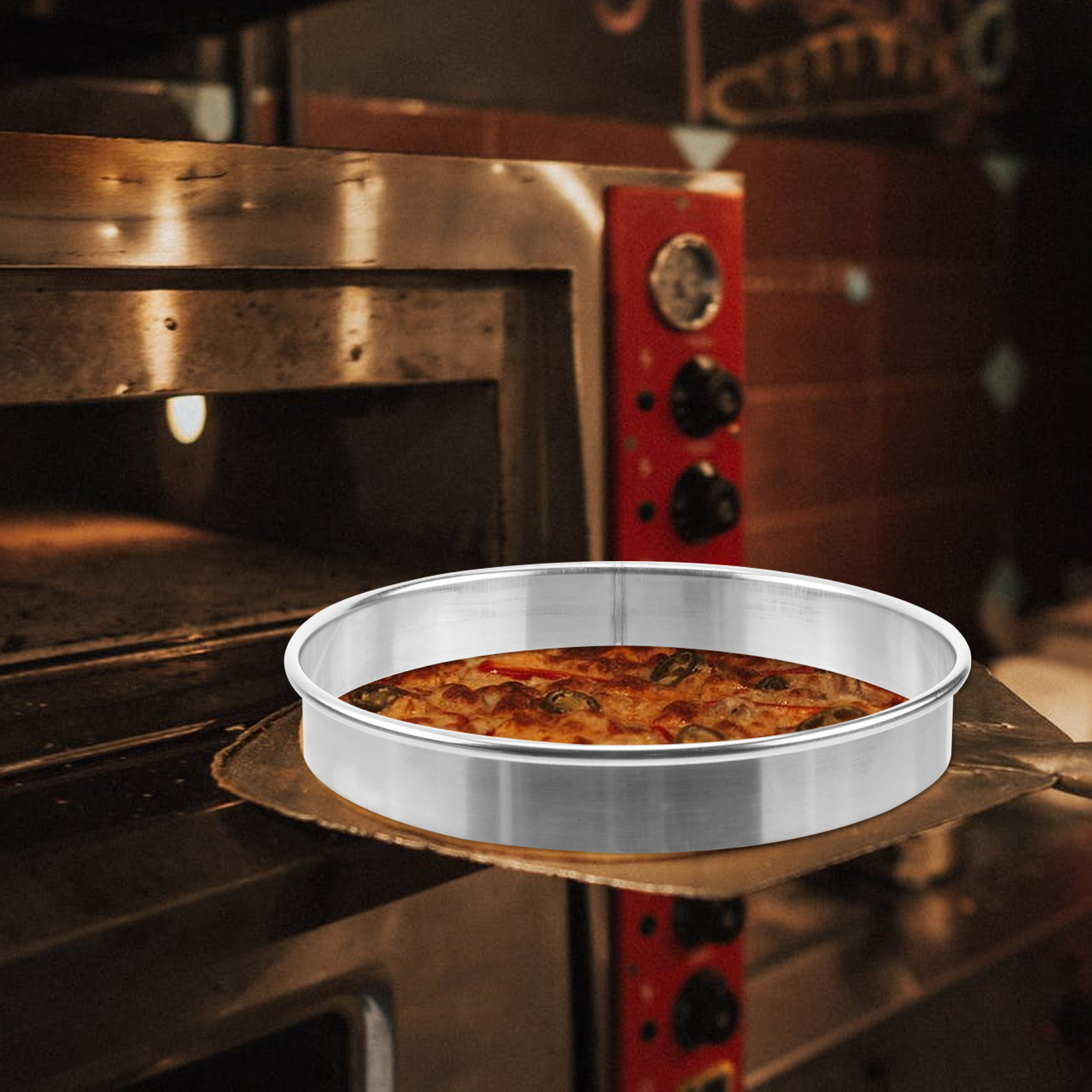 วงแหวนสแตนเลสทนความร้อนสำหรับท - Pizza Stone Baking บทวิจารณ์และราคา
