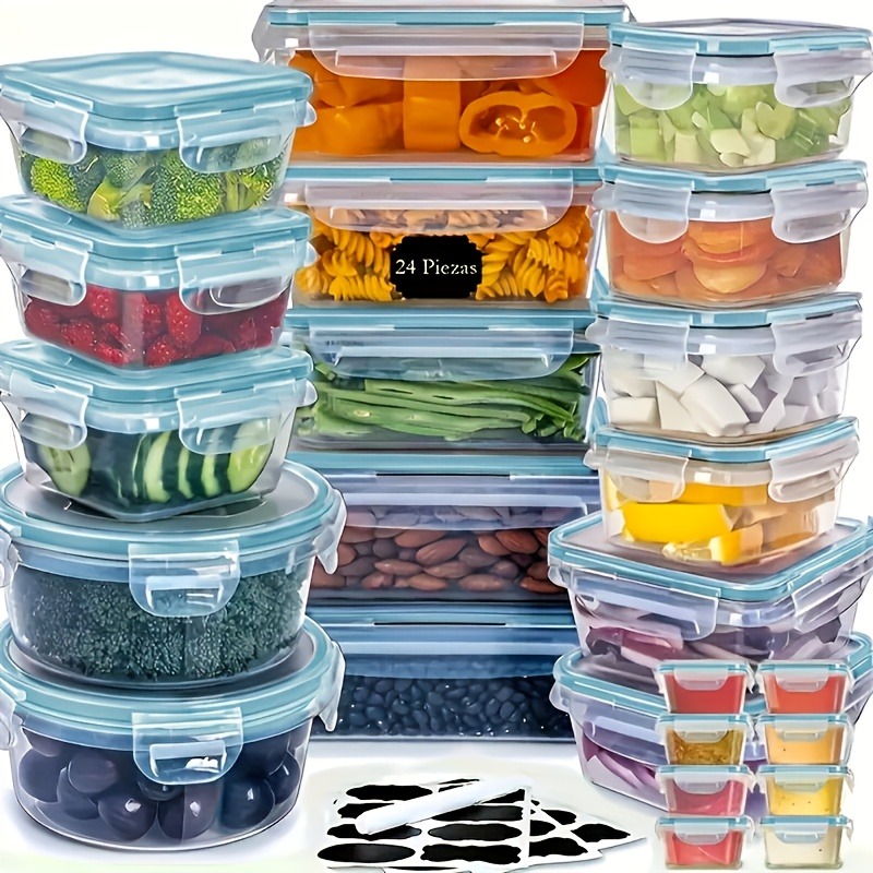 ชุดเก็บอาหารปลอดสาร BPA 48 ชิ้ - Kitchen Gadgets Organizer บทวิจารณ์และราคา