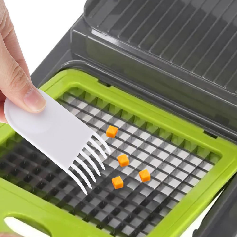 แปรงทำความสะอาดเครื่องสับผัก 2 - Kitchen Gadgets Vegetable Cutter บทวิจารณ์และราคา