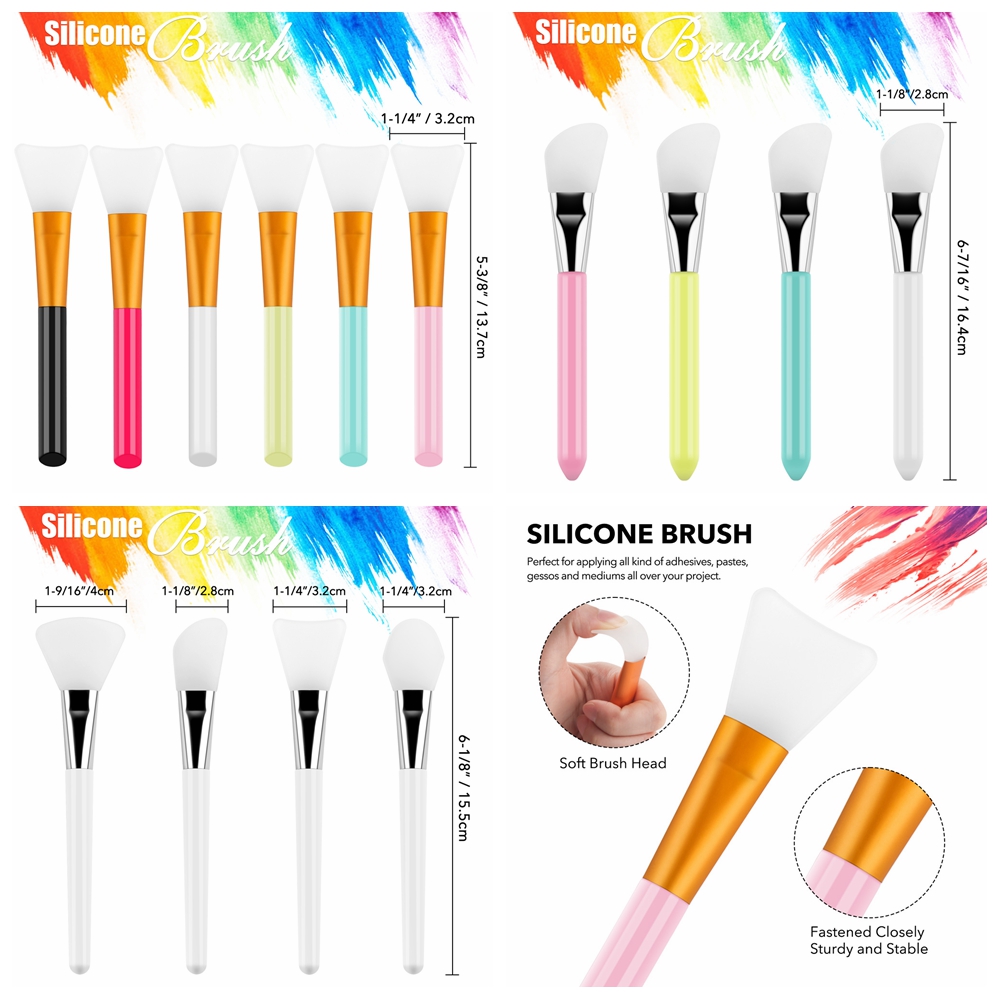 แปรงหัตถกรรมซิลิโคน, ไม้พายผสม - Silicone Spatula Set บทวิจารณ์และราคา